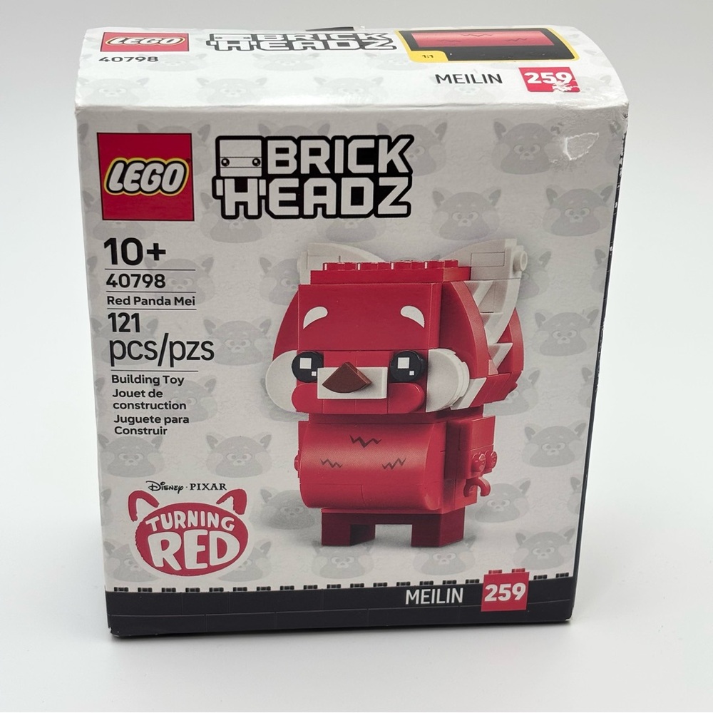 LEGO Turning Red BrickHeadz Disney Red Panda Mei‎ Set # 40798 Sealed/Unopened